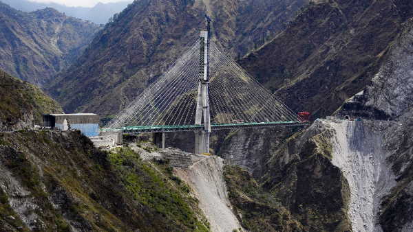 Indian Railways 1st cable stayed bridge know all about Anji Khad bridge