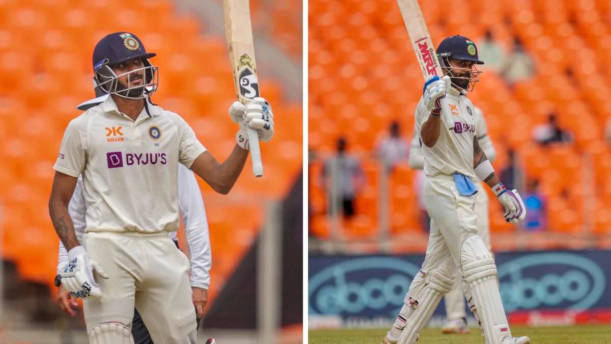 Kohli and Axar Kohli and Axar