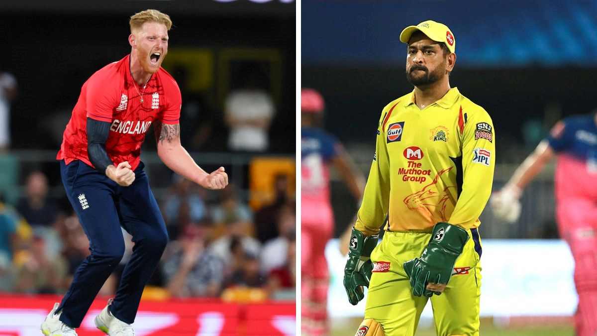Ben Stokes - MS Dhoni Ben Stokes - MS Dhoni