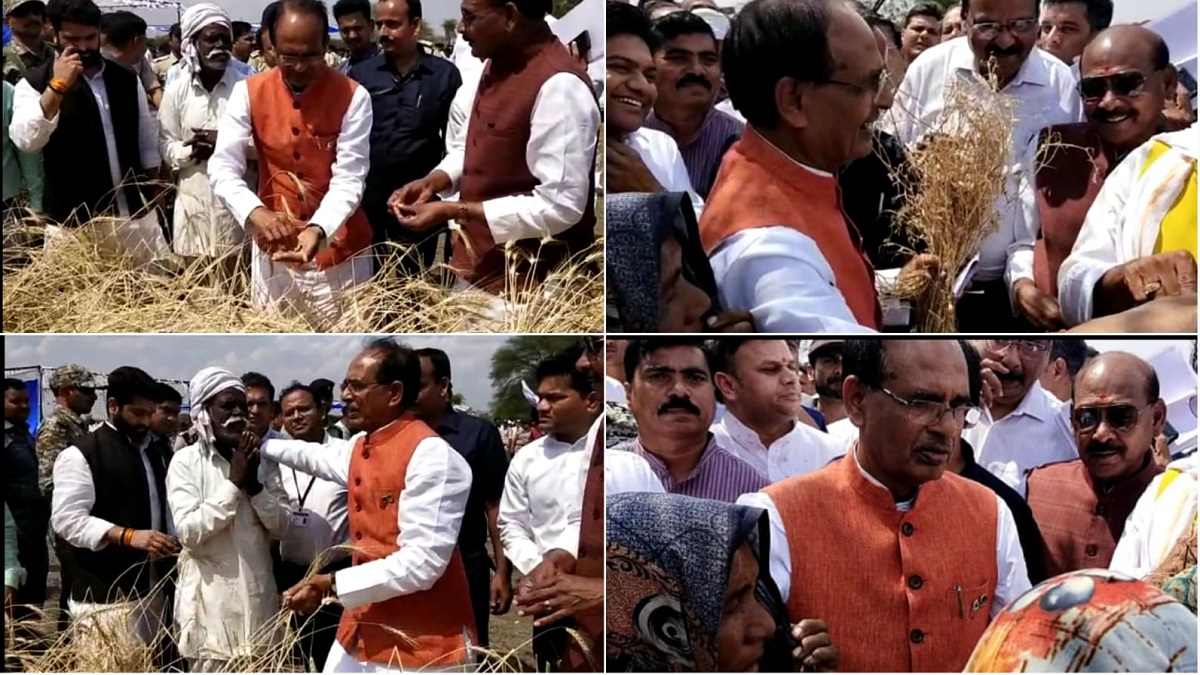 सीएम शिवराज ने कहा, ओलावृष्टि से प्रभावित किसानों की आंखों में आंसू नहीं आने देंगे