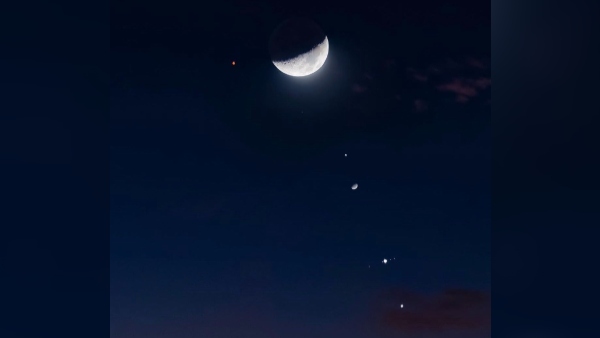 Five Planets Aligned