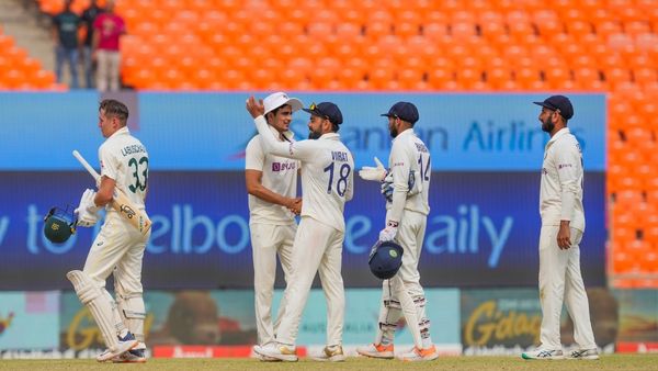 भारत ने लगातार चौथी बार बॉर्डर-गावस्कर ट्रॉफी जीती भारत ने लगातार चौथी बार बॉर्डर-गावस्कर ट्रॉफी जीती