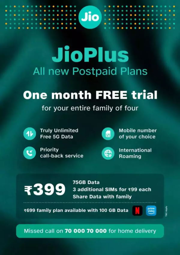 Jio Family Plan Jio Family Plan