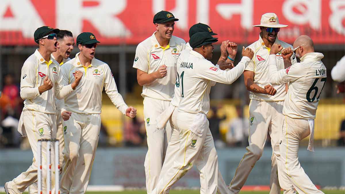 Nathan Lyon takes 8 wickets Nathan Lyon takes 8 wickets