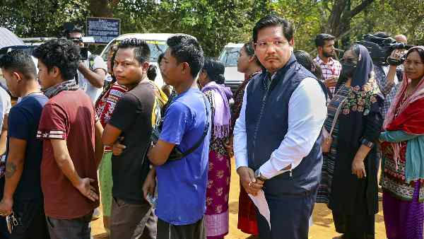 सीएम संगम को भी भाजपा प्रत्याशी ने दिया टक्कर