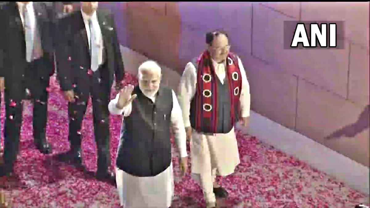 PM Modi BJP Headquarter