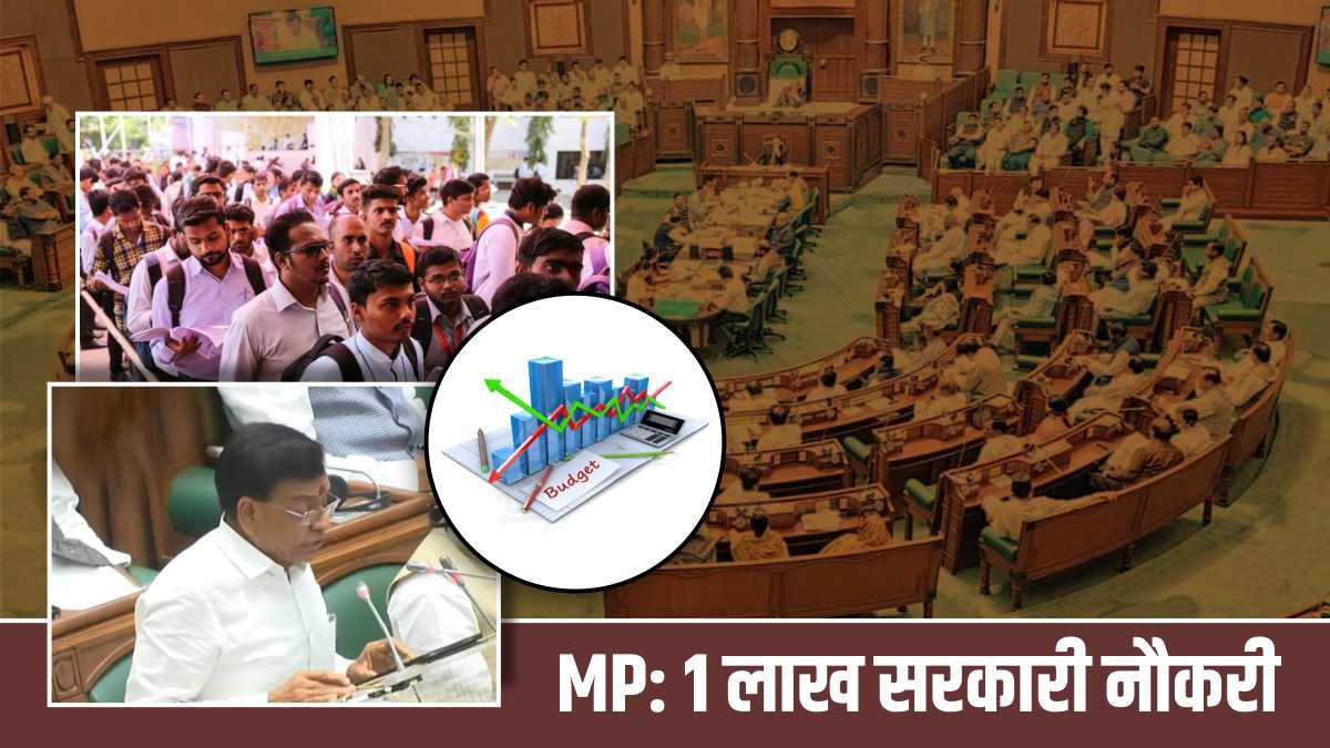 Madhya Pradesh Budget 2023: Youth will get one lakh jobs 12th topper girl students will get scooty Madhya Pradesh Budget 2023: Youth will get one lakh jobs 12th topper girl students will get scooty