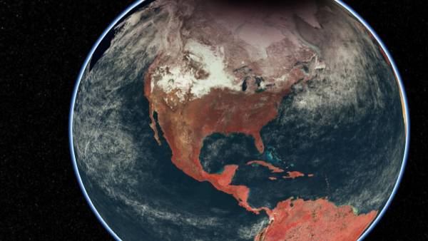 अमेरिका में कैप्चर हुई तस्वीर