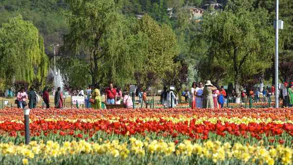 पर्यटक रिकॉर्ड संख्या में उमड़ते हैं