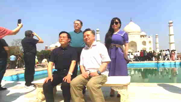 The Supreme Court of the Shanghai Cooperation Organisation reached Agra 45 members visited Taj