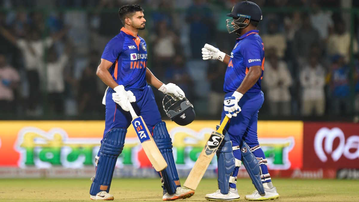 Shreyas Iyer and Sanju Samson Shreyas Iyer and Sanju Samson