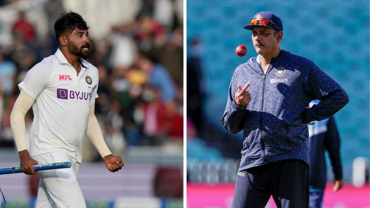 Siraj and Shastri Siraj and Shastri