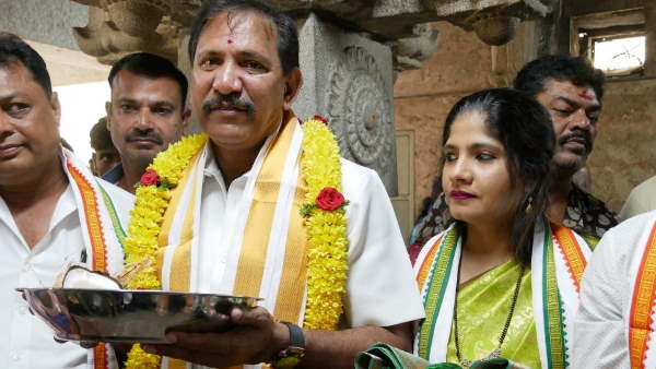 Karnataka election yousuff Shariff KGF Babu wife Shaziya Tarannum declar assets worth Rs 1622 cr