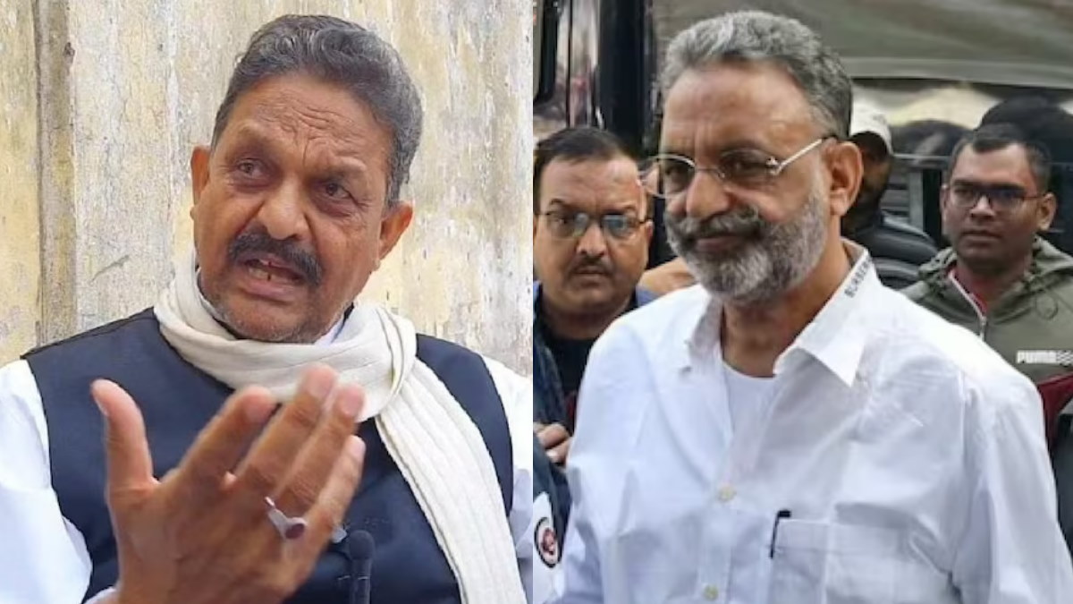 How Mukhtar Ansari and Afzal Ansari grew in politics from being gangsters How Mukhtar Ansari and Afzal Ansari grew in politics from being gangsters