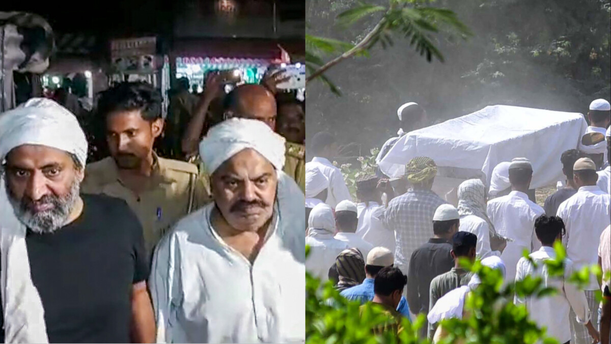 Atiq Ahmed Ashraf Ahmed Funeral Atiq Ahmed Ashraf Ahmed Funeral