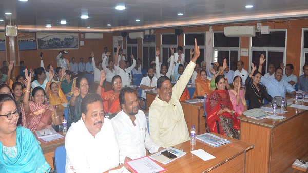 Sagar:नगर सरकार का पहला बजट, बगैर चर्चा के 15 मिनट में पारित