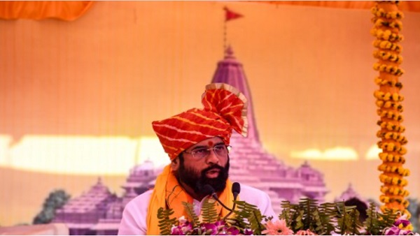 Opinion On eknath shinde ayodhya visit