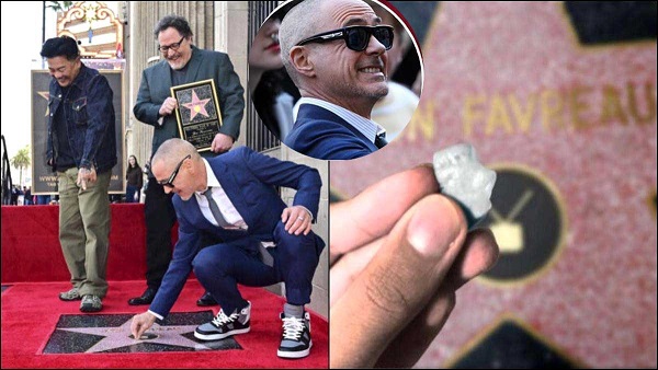 Robert Downey Jr Gum chewed bid