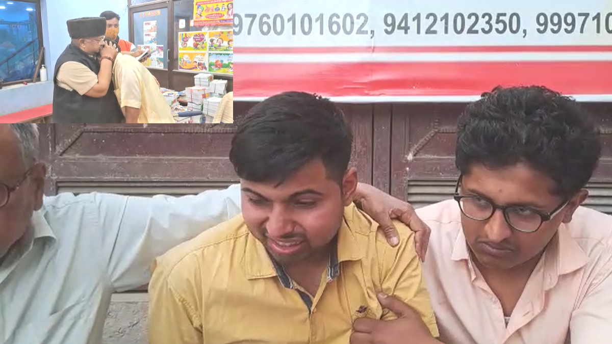 Meerut wife and nephew died on the way while chasing the Police forcibly taking businessman away Meerut wife and nephew died on the way while chasing the Police forcibly taking businessman away
