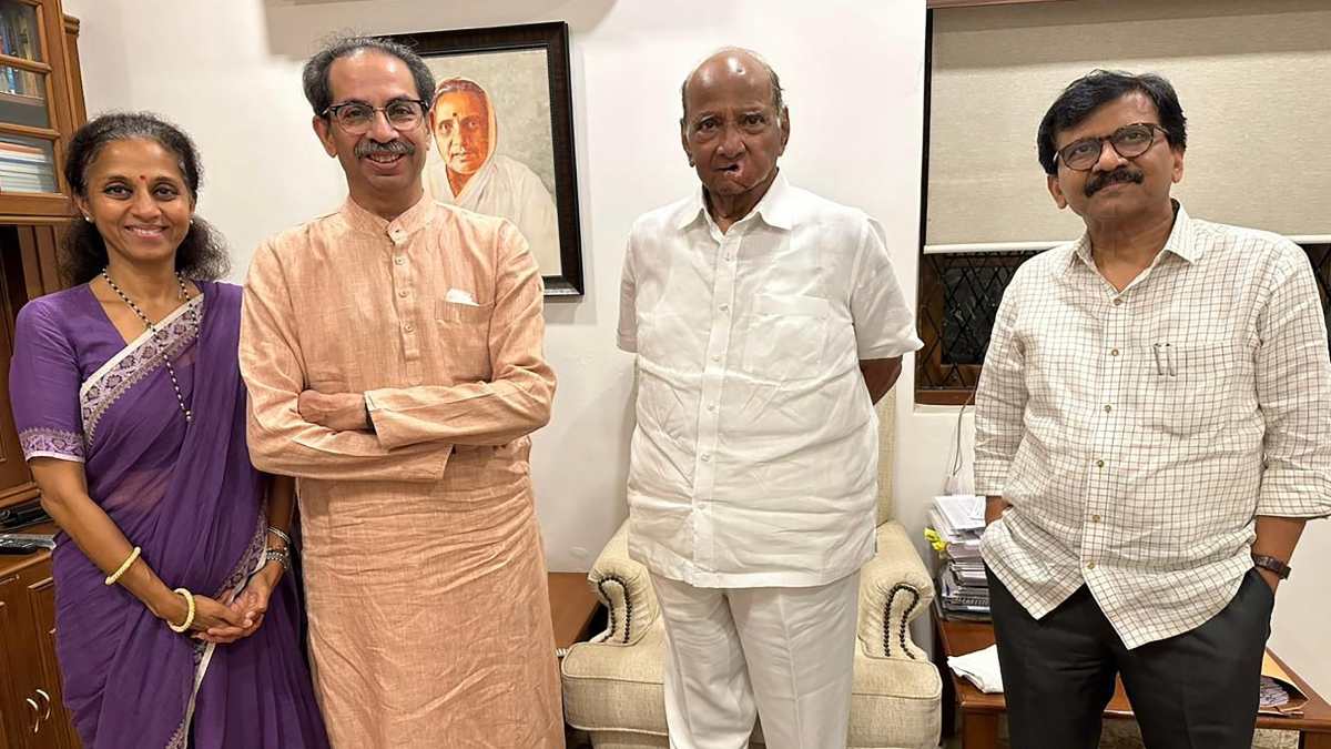 SANJAY RAUT AND SHARAD PAWAR SANJAY RAUT AND SHARAD PAWAR