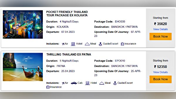 Thailand Tour Package