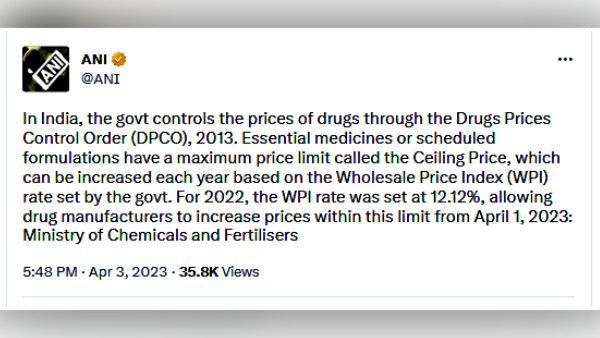 medicine price