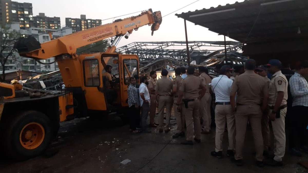 Pune Maharashtra hoarding accident Pune Maharashtra hoarding accident