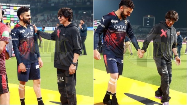 Shah Rukh Virat Kohli IPL RCBVSKKR Shah Rukh Virat Kohli IPL RCBVSKKR