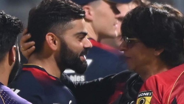 Shah Rukh Virat Kohli IPL RCBVSKKR Shah Rukh Virat Kohli IPL RCBVSKKR