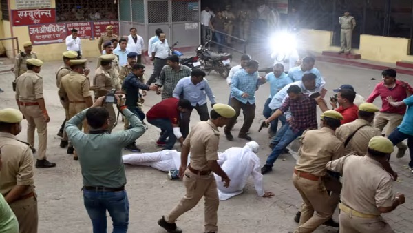 Atiq Ahmed And Shooter Lovelesh Tiwari Atiq Ahmed And Shooter Lovelesh Tiwari
