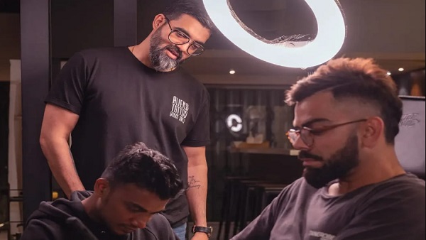 Virat Kohli tattoo artist