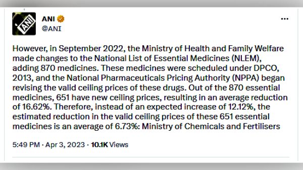 medicine price