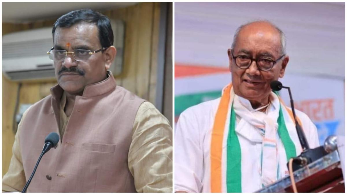 Charges framed against Digvijay Singh in court, Vishnu Dutt Sharma filed defamation in court Charges framed against Digvijay Singh in court, Vishnu Dutt Sharma filed defamation in court
