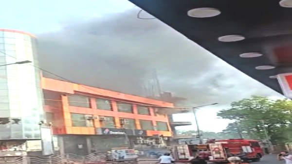 Fire accident in Agra fire broke out in Nand Plaza gym and the Tajganj shoe factory UP news 