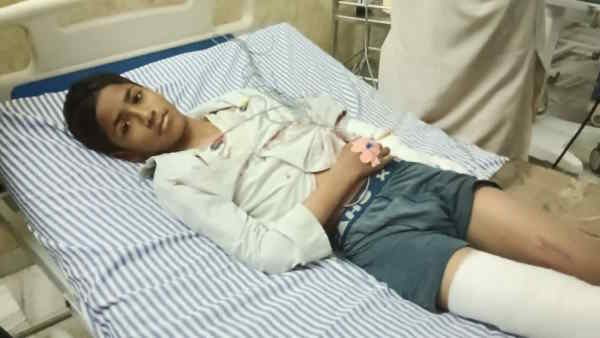 Agra A speeding car ran over 6 children standing on roadside 3 children waiting for school bus died