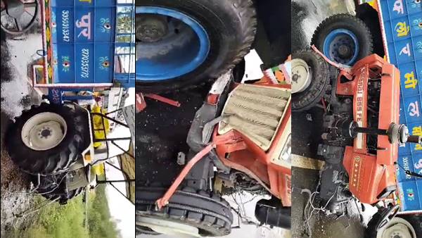 MP Ministers OPS bhadoria car collided accident