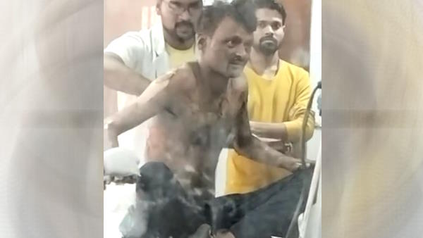 Anand Mishra who set fire outside the CM residence is dead family refused performing last rites