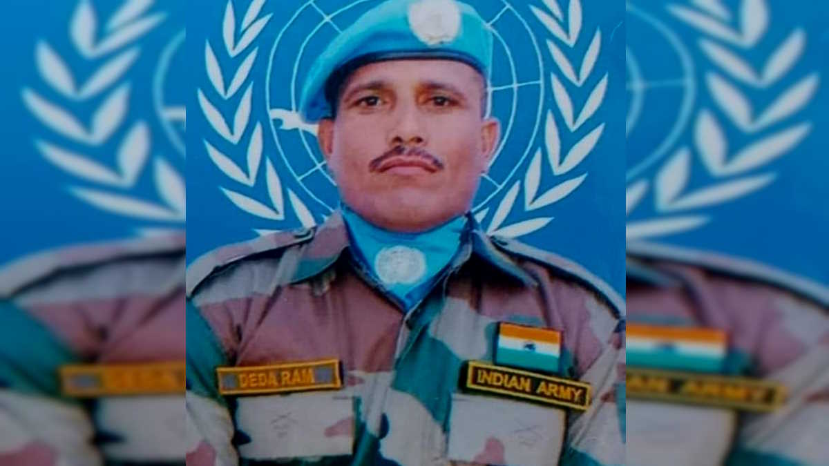 Indian soldier Deda Ram Thori missing