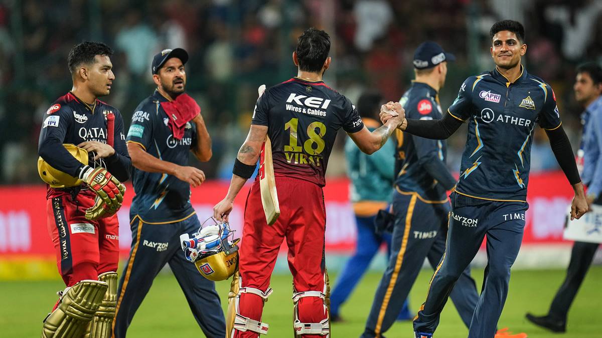 Royal Challengers Bangalore vs Gujarat Titans Royal Challengers Bangalore vs Gujarat Titans