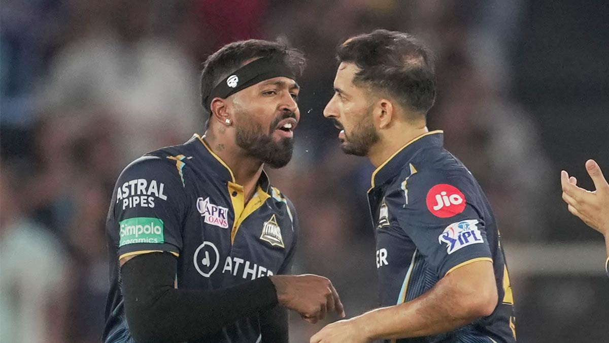Gujarat Titans captain Hardik Pandya Gujarat Titans captain Hardik Pandya