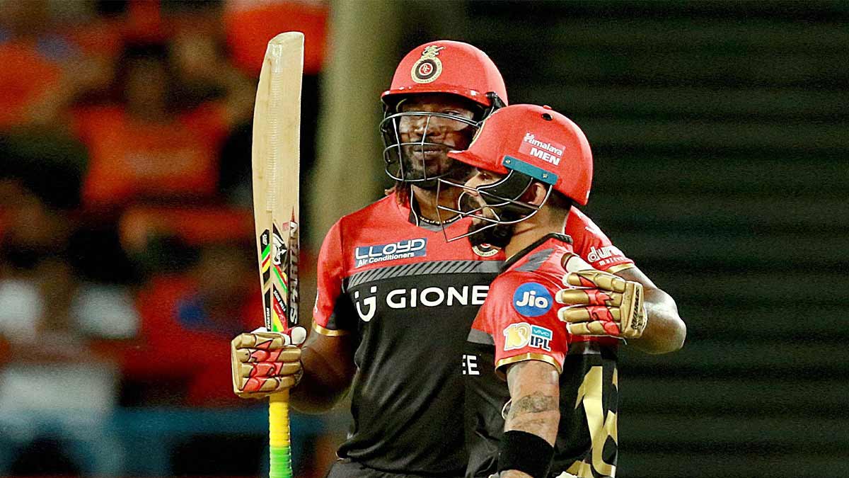 Chris Gayle and kohli Chris Gayle and kohli