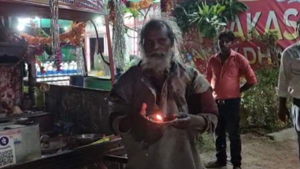 Lotan Baba reached Mathura covering distance of 700 Km will reach Vaishno Dham in 6 months
