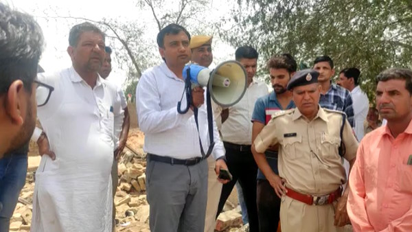 MiG 21 crashes Hanumangarh Rajasthan
