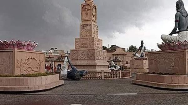 Ujjain Mahakal Lok Idols Fell Ujjain Mahakal Lok Idols Fell