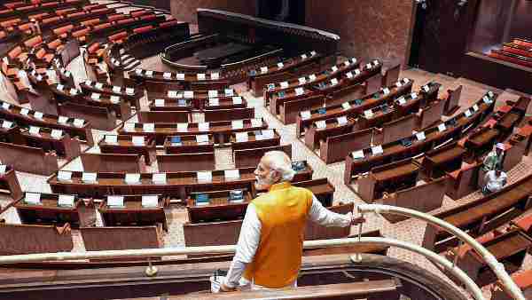 new parliament building pm modi