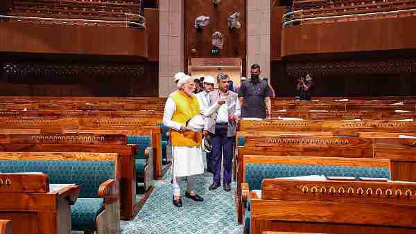 new parliament building pm modi