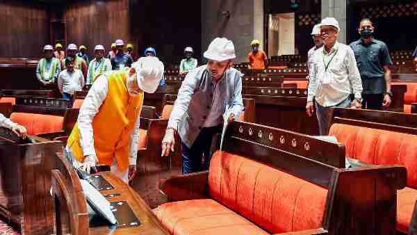 new parliament building pm modi