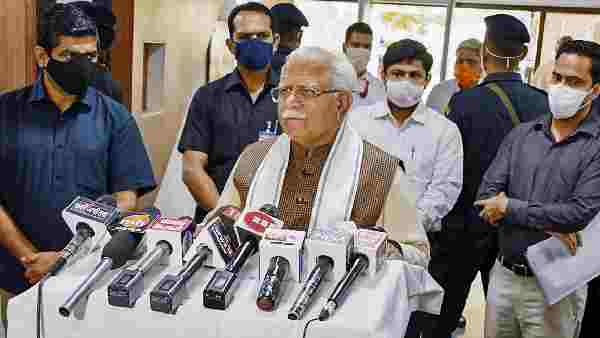 Haryana CM Manohar Lal Khattar