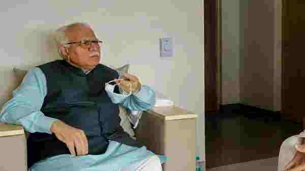 Haryana CM Manohar Lal Khattar
