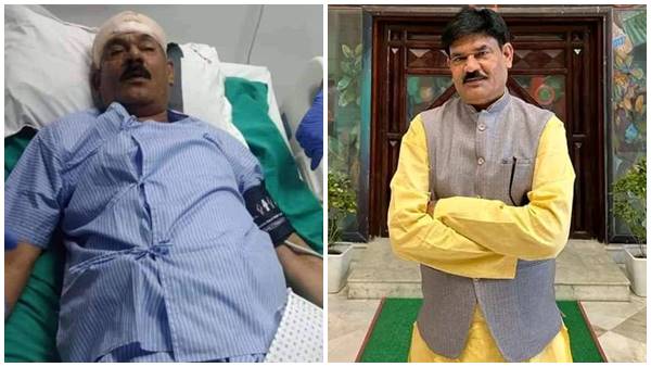MP Ministers OPS bhadoria car collided accident